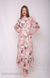 Платье АСВ, модель 1259-1 цветочный принт
