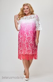 Платье AVENUEfashion, модель 1101 розовый