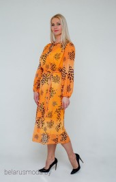 Платье 0869 оранжевый AVILA