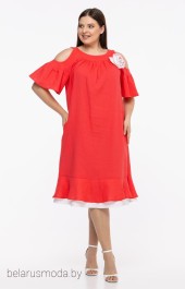 Платье 0930 розово-коралловый AVILA