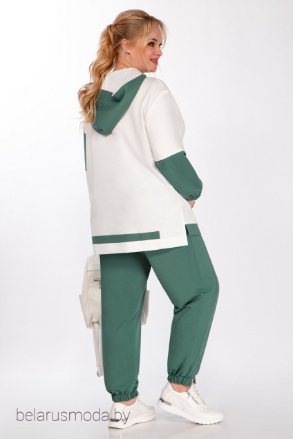 Спортивный костюм 926 зеленый Aira-Style