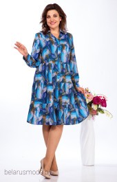 Платье 948 голубой Aira-Style