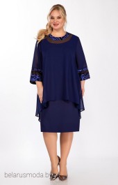 Платье 965 синий Aira-Style