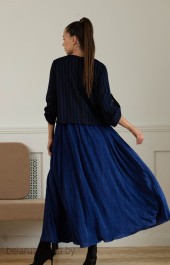 Платье 324 черно-синий AmberA