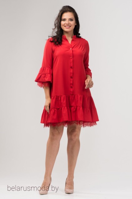 Платье Amelia Lux, модель 417-20 красный