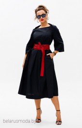 Платье 1108 черный Anastasia