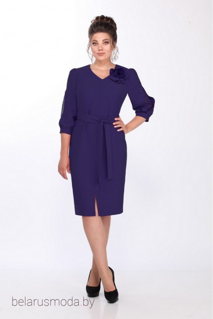 Платье Angelinа, модель 453 сине-фиолетовый