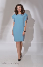 Платье Angelinа, модель 528 голубой
