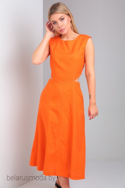 Платье 004 оранжевый Andrea Fashion