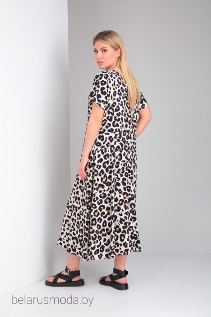 Платье 009 леопард Andrea Fashion