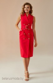 Платье   Andrea Fashion, модель 010 красный