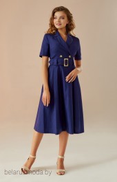 Платье   Andrea Fashion, модель 011 синий