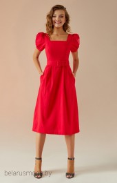 Платье   Andrea Fashion, модель 014 красный 