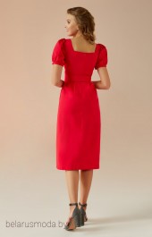 Платье   Andrea Fashion, модель 014 красный 