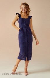 Платье   Andrea Fashion, модель 015 синий