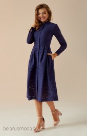 Платье   Andrea Fashion, модель 017 синий