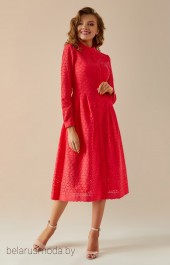 Платье   Andrea Fashion, модель 017 коралл