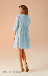 Платье   Andrea Fashion, модель 019 голубой
