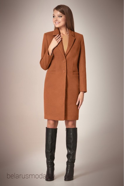*Пальто Andrea Fashion, модель 056 карамель