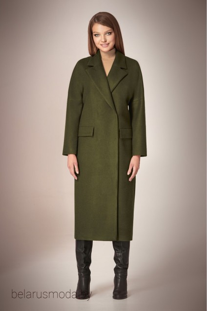 Пальто Andrea Fashion, модель 058 хаки