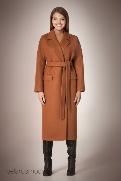 Пальто Andrea Fashion, модель 058 карамель