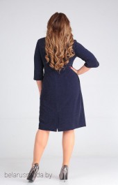 Платье Andrea Style, модель 00241 синий