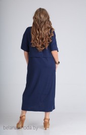 Платье Andrea Style, модель 00254 синий