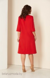 Платье Andrea Style, модель 00290 красный