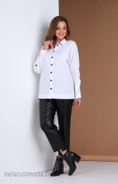 Блуза Andrea Style, модель 0403 белый