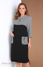 Платье Andrea Style, модель 0407 черный