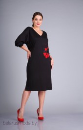 Платье  Andrea Style, модель 0423 черный