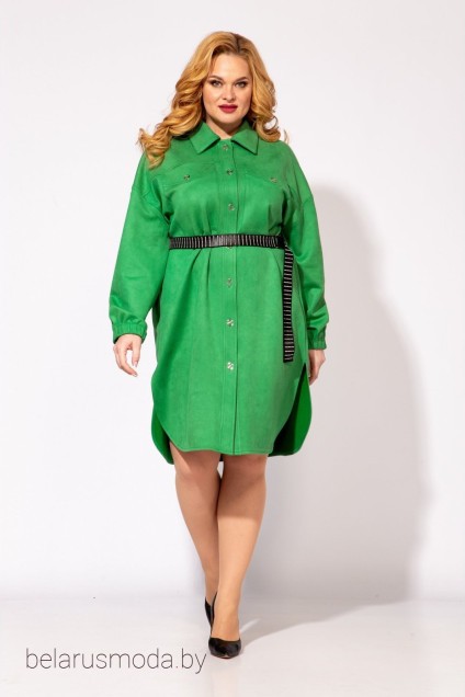 Платье Andrea Style, модель 2225 зеленый