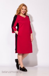 Платье Andrea Style, модель 0428 красный