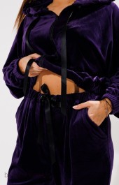 Спортивный костюм 1305 фиолетовый Anelli