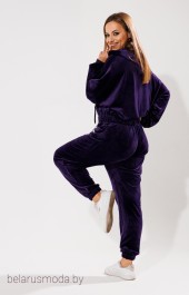Спортивный костюм 1305 фиолетовый Anelli