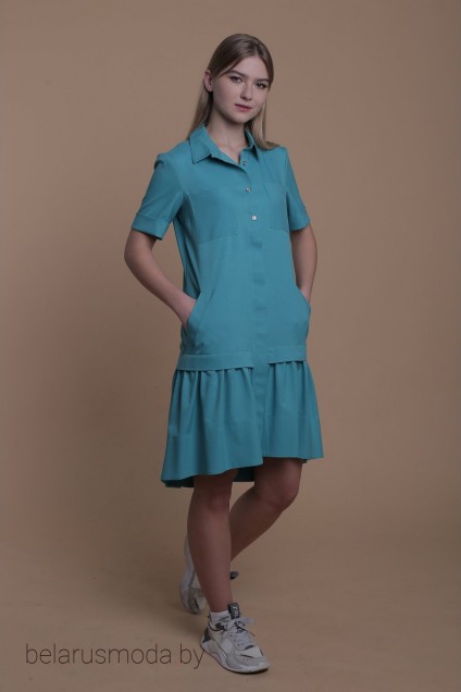 Платье AnnLine, модель 045 бирюза