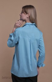 Блузка AnnLine, модель 108-21 голубой