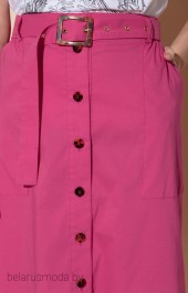 Костюм с юбкой Anna Majewska, модель 1349+1343 розовый