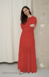 Костюм с платьем 153 красный BARBARA
