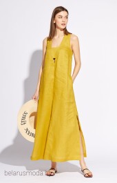 Платье-сарафан BUTER, модель 2379 горчица