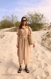 Платье BUTER, модель 2639 песочный