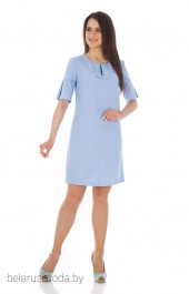 Платье Багряница, модель 2154 голубой