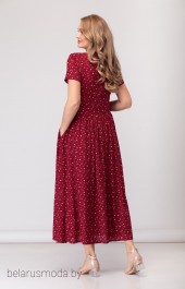 Платье Багряница, модель 3001 красный