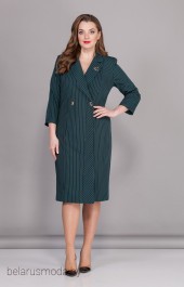 Платье Багряница, модель 5002 зеленый