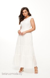 Платье Beautiful&Free, модель 6017 белый