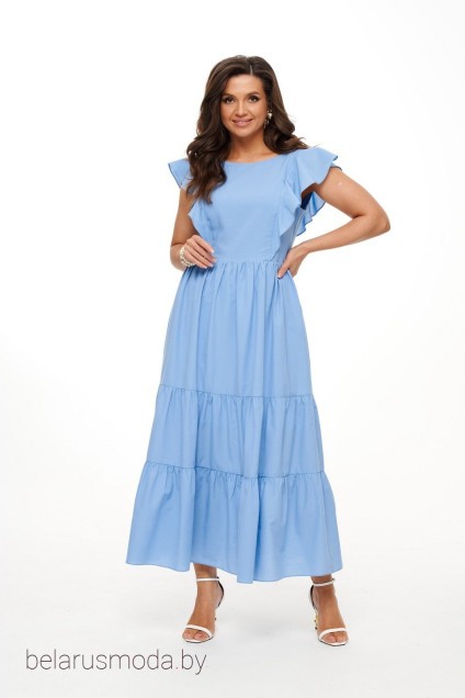 Платье Beautiful&Free, модель 6033 голубой