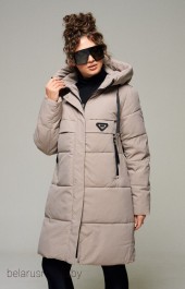 Пальто Beautiful&Free, модель 6106 бежевый