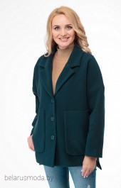 Пальто БелЭльСтиль, модель 841 зеленый