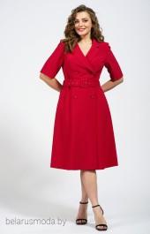 Платье Белтрикотаж, модель 4348 красный