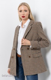 Пиджак DOMNA, модель 8421 коричневый
